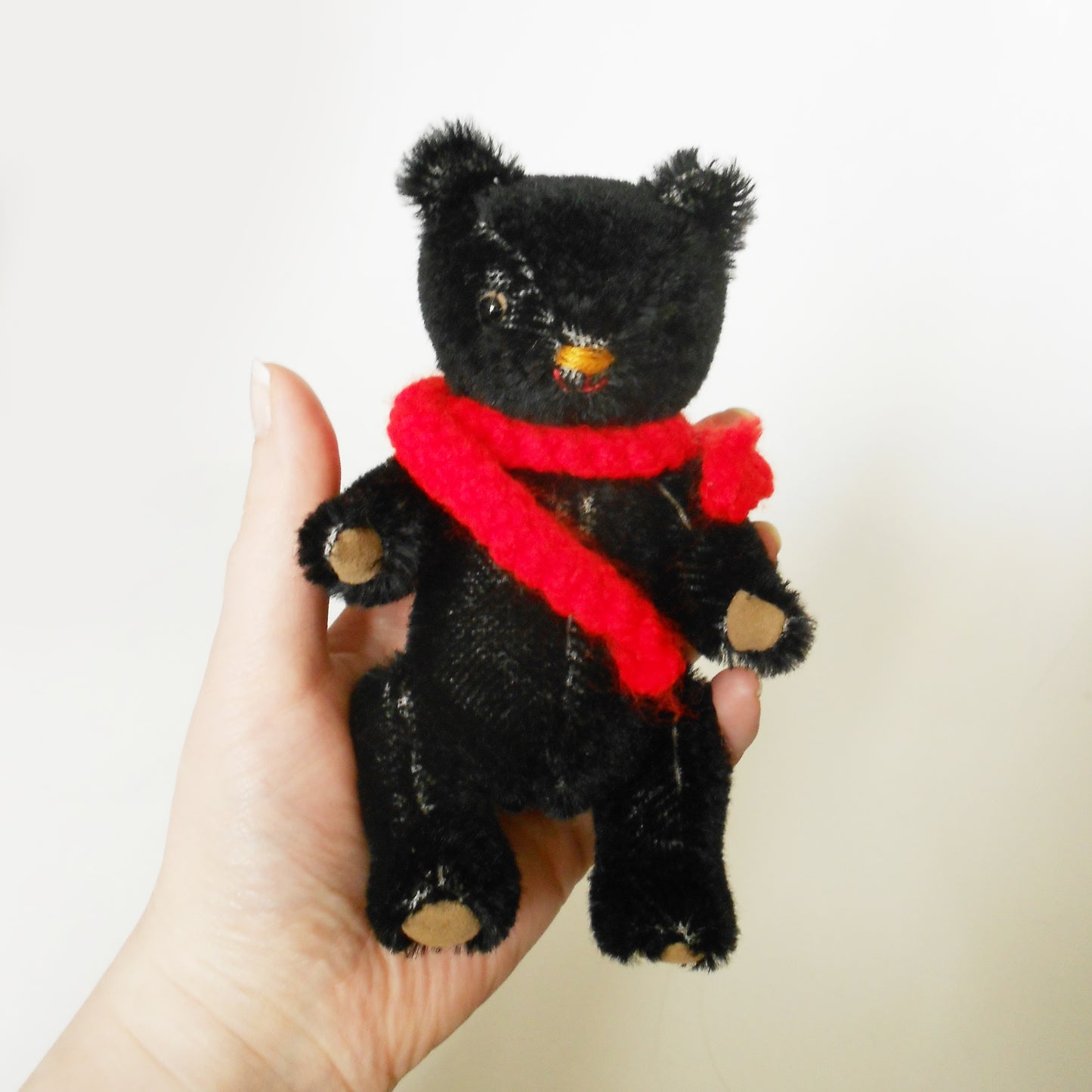 Pim the handmade mohair teddy bear