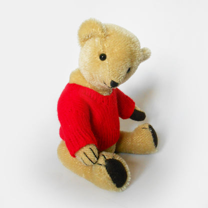 Wilf the handmade mohair teddy bear