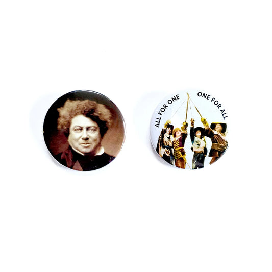 Alexandre Dumas Three Musketeers Badges