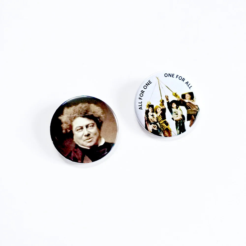 Alexandre Dumas Three Musketeers Badges