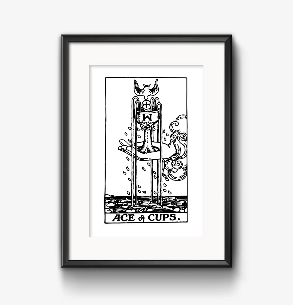 Ace of Cups Tarot Card | Digital Print