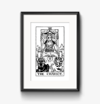 The Chariot Tarot Card | Digital Print