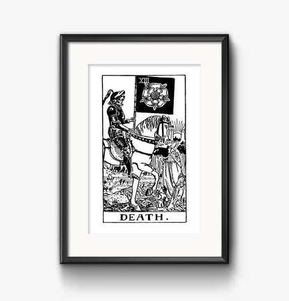 Death Tarot Card | Digital Print