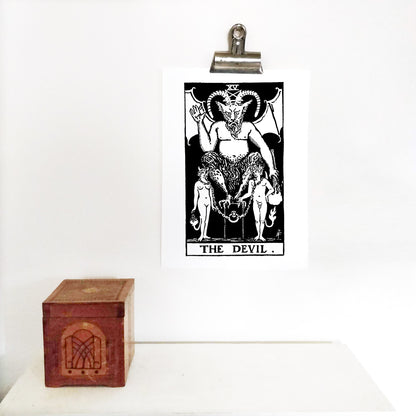 The Devil Tarot Card | Digital Print