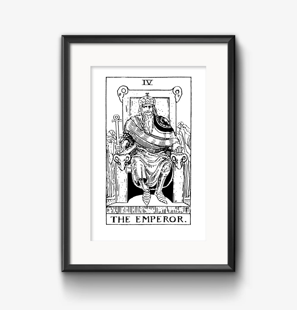 The Emperor Tarot Card | Digital Print