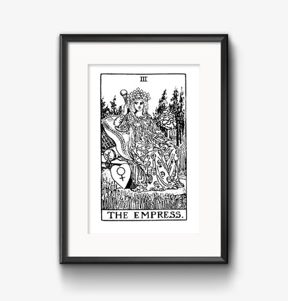 The Empress Tarot Card | Digital Print