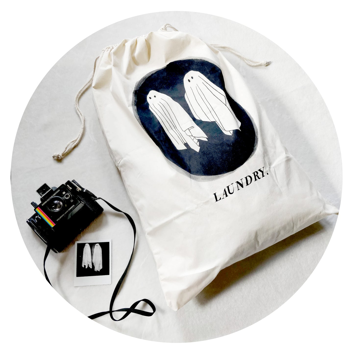 Ghost Laundry Bag