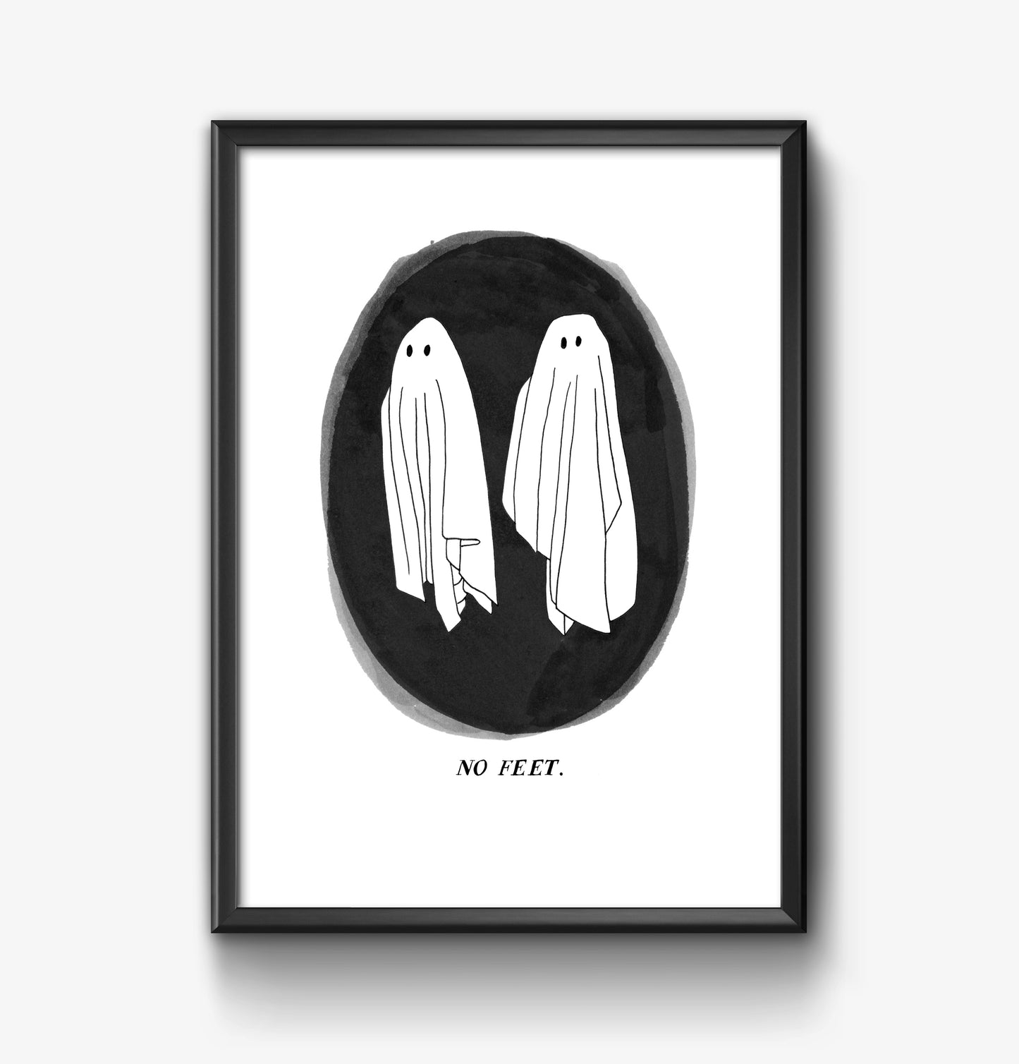No Feet Beetlejuice Ghosts | Sustainable Print
