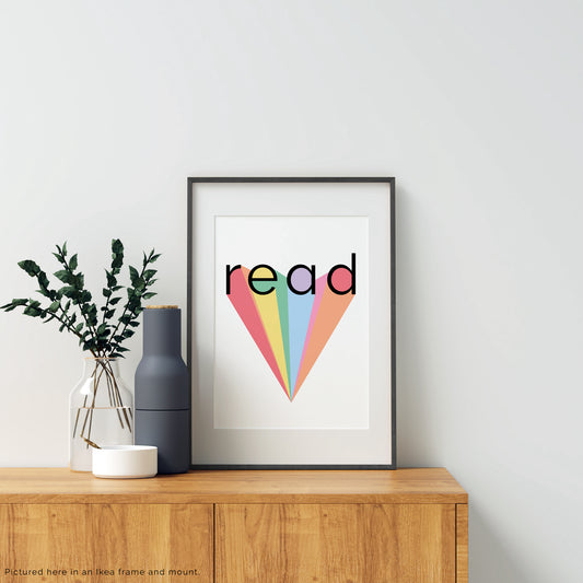 Rainbow Read | Sustainable Print