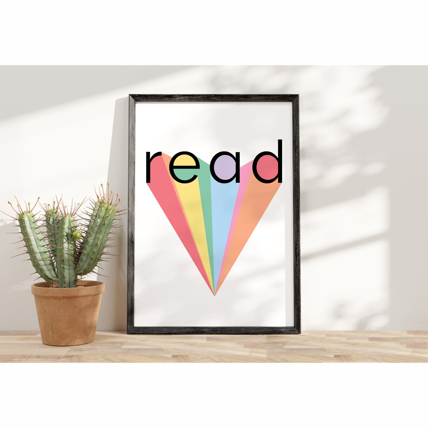 Rainbow Read | Sustainable Print