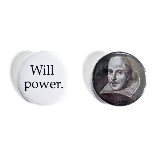 William Shakespeare Badges