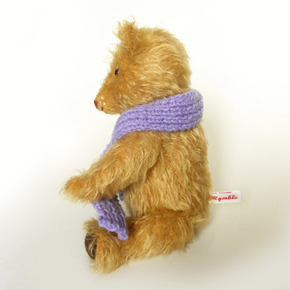 Mr. Fox the handmade mohair teddy bear