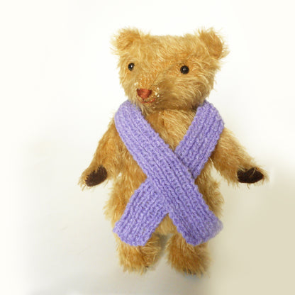 Mr. Fox the handmade mohair teddy bear