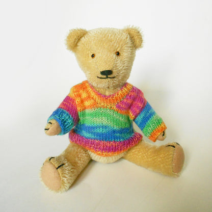 Matti the handmade mohair teddy bear