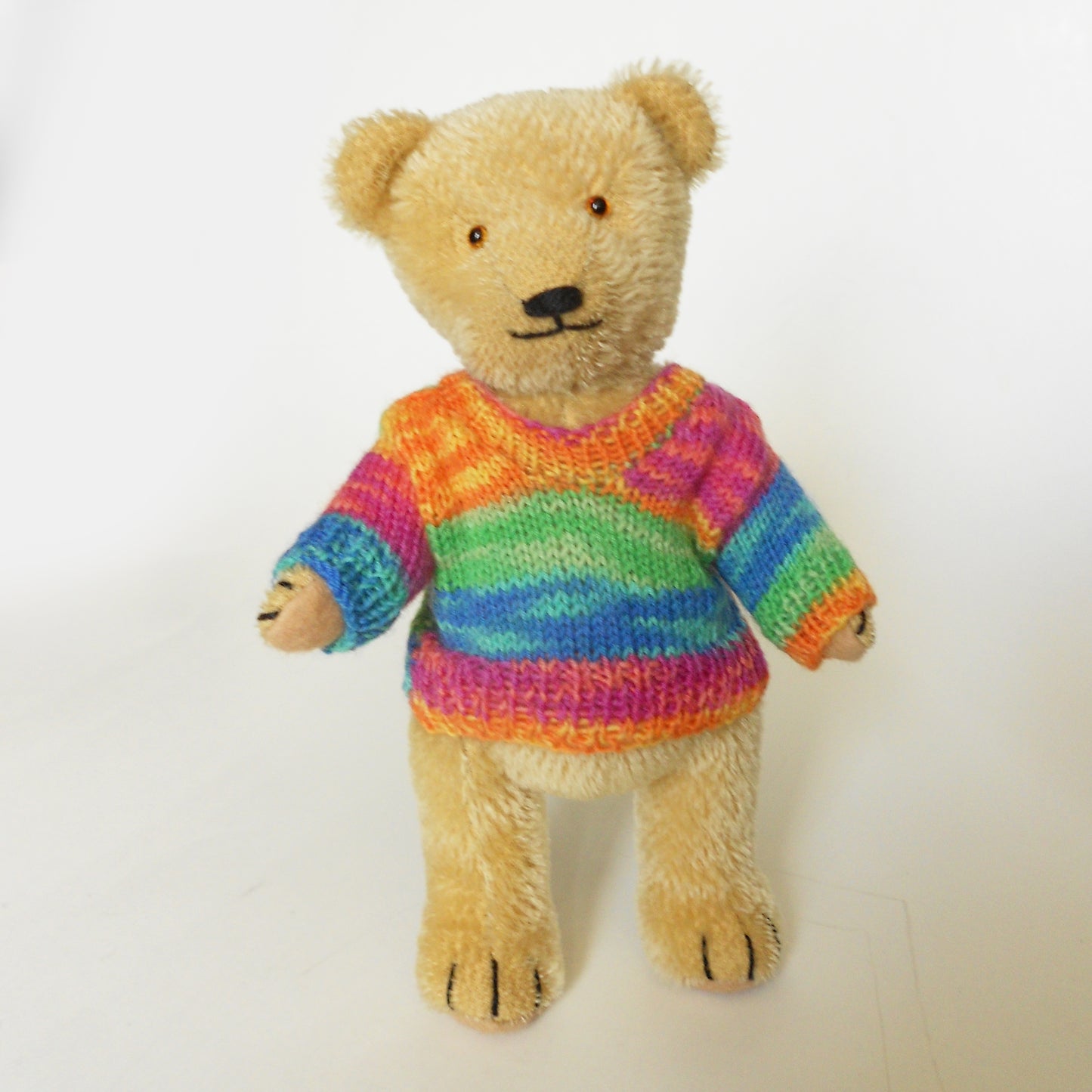 Matti the handmade mohair teddy bear