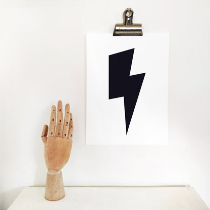 LIGHTNING BOLT | Sustainable Print