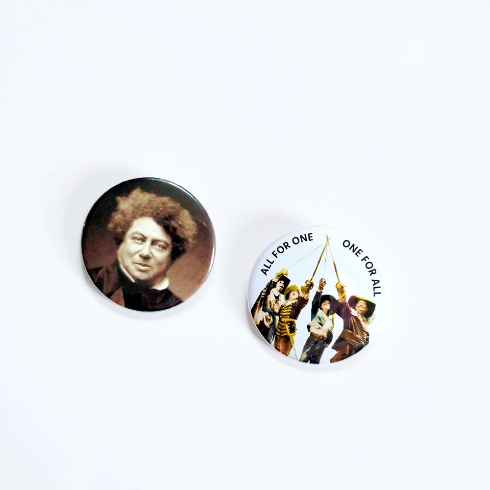 Alexandre Dumas Three Musketeers Badges