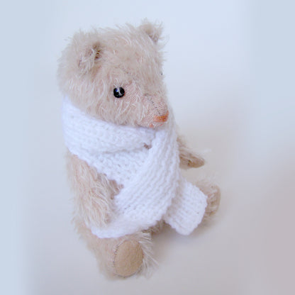 Kitty the handmade mohair teddy bear