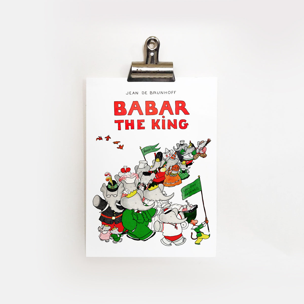 Babar the King | Sustainable Print