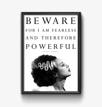 The Bride of Frankenstein | Sustainable Print