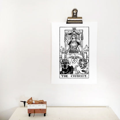 The Chariot Tarot Card | Digital Print