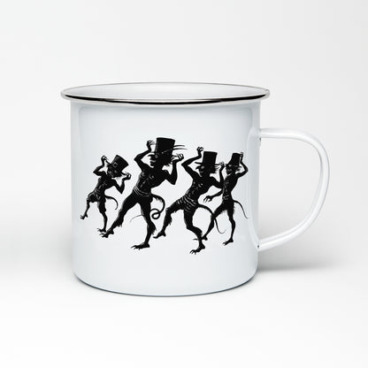 Enamel Nietzsche Demons Mug