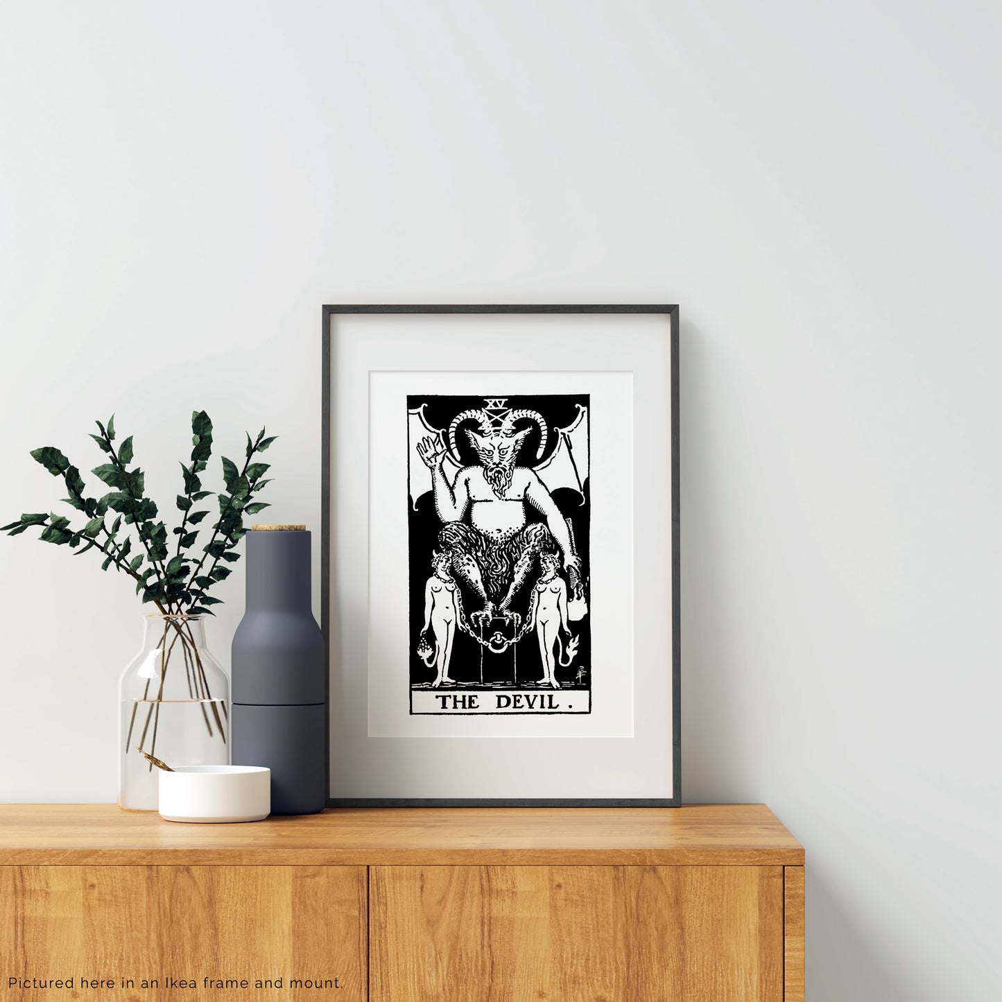 Female/Female | The Devil | Lesbian Tarot Card | Sustainable Print