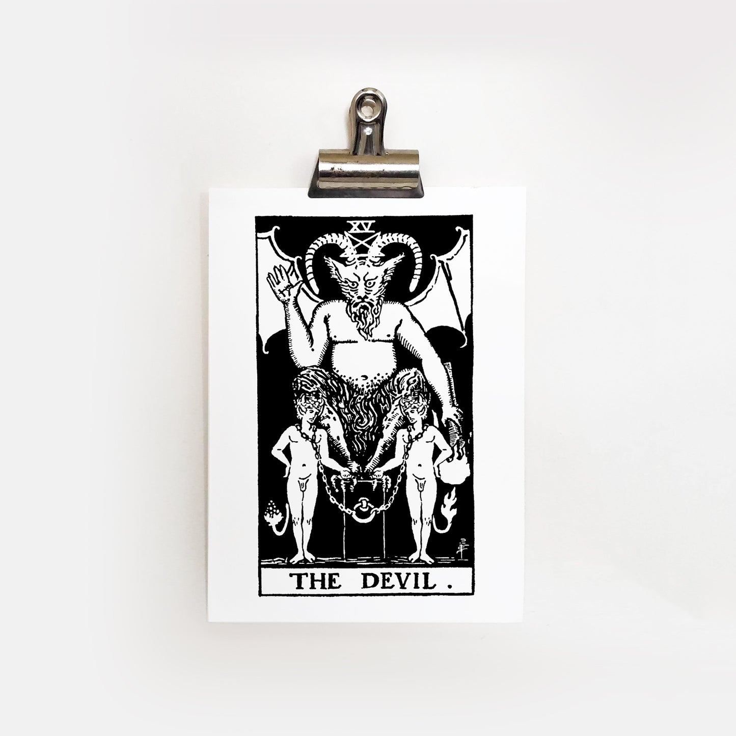 Male/Male | The Devil | Gay Tarot Card | Digital Print