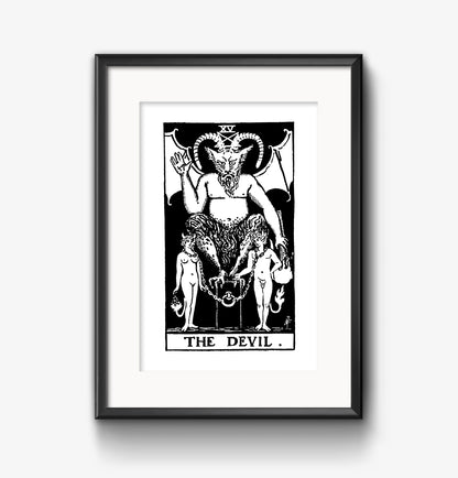 The Devil Tarot Card | Digital Print