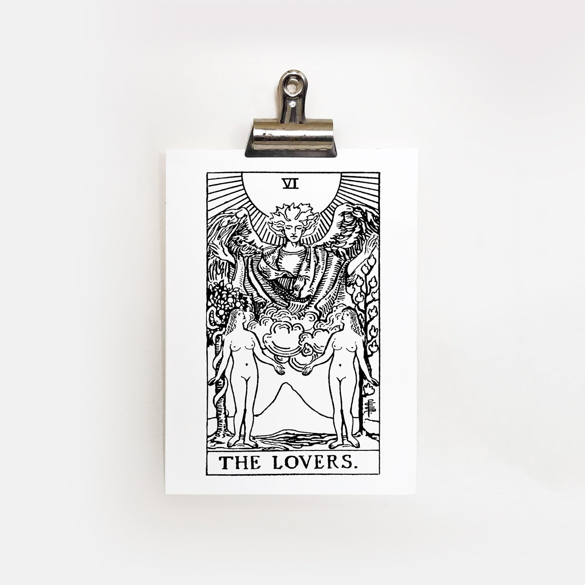 Female/Female | The Lesbian Lovers Tarot Card | Digital Print