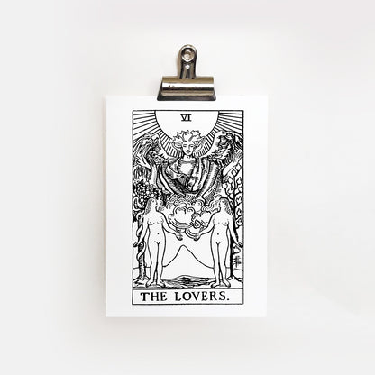 Female/Female | The Lesbian Lovers Tarot Card | Digital Print