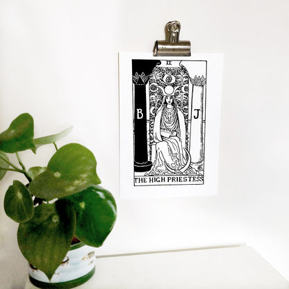 The High Priestess Tarot Card | Digital Print