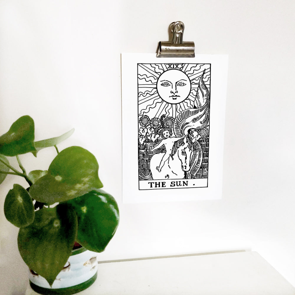 The Sun Tarot Card | Digital Print