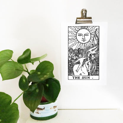 The Sun Tarot Card | Digital Print