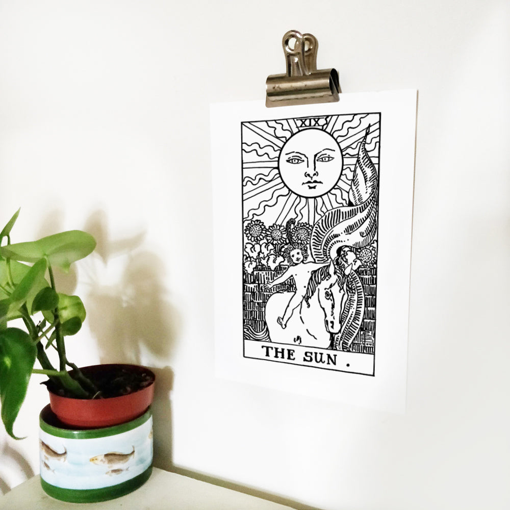 The Sun Tarot Card | Digital Print