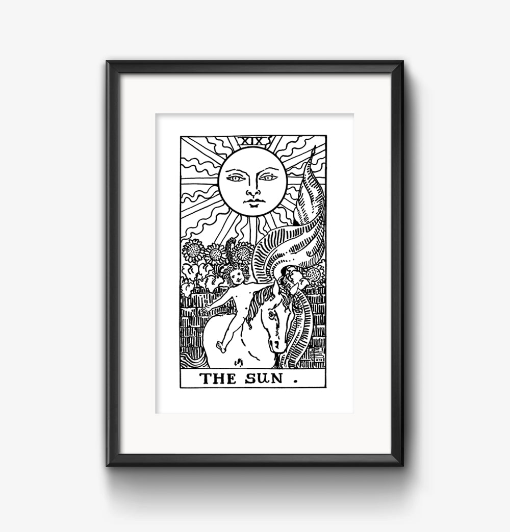 The Sun Tarot Card | Digital Print