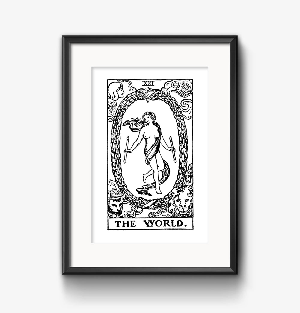 The World Tarot Card | Digital Print