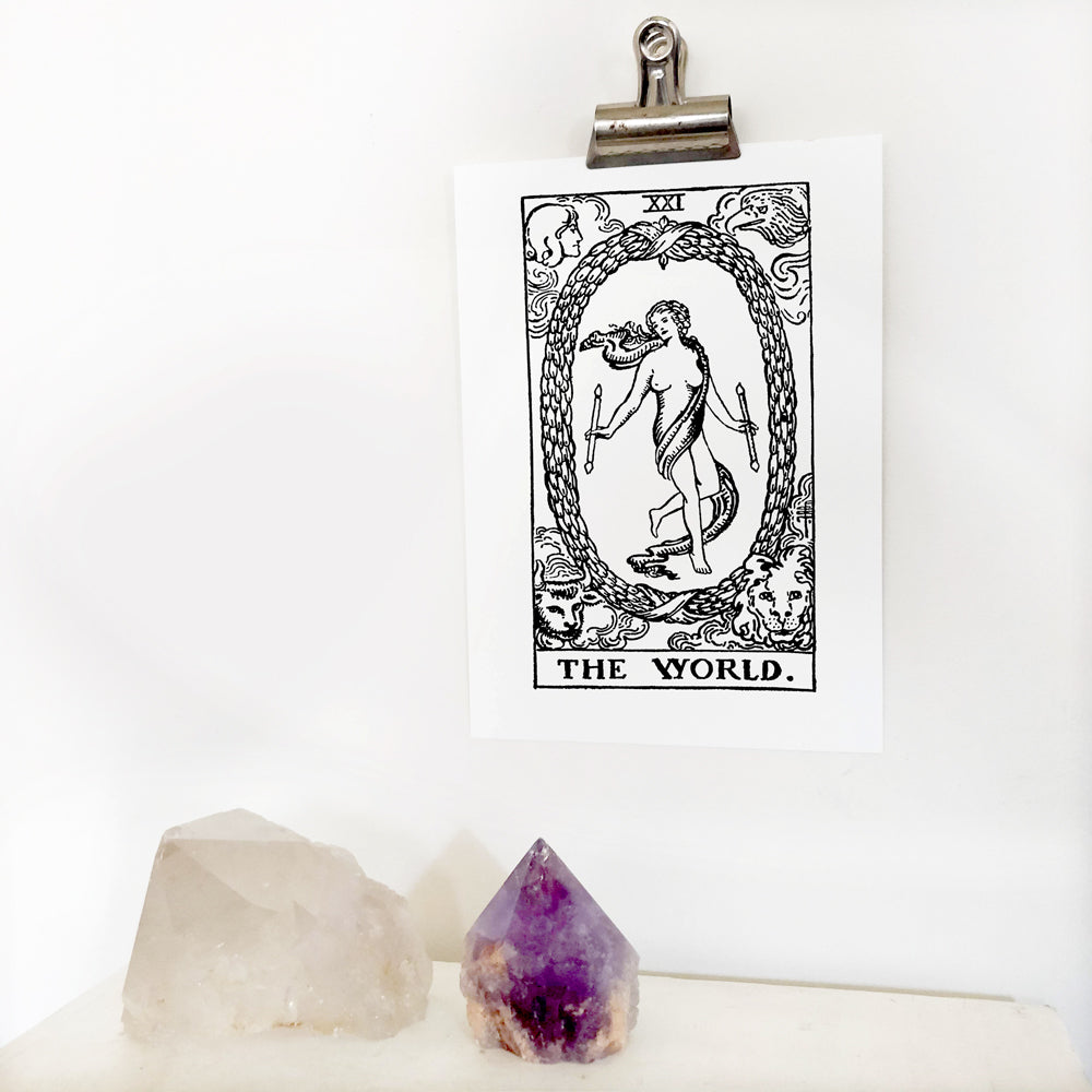 The World Tarot Card | Digital Print