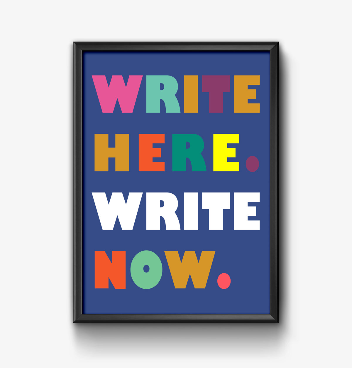 Write Here Write Now | Sustainable Print